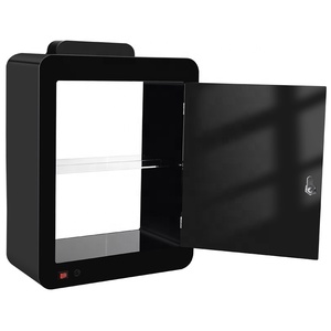 Tủ trưng bày acrylic tùy chỉnh nhà máy, có đèn LED, tủ trưng bày máy phun điện tử, giá trưng bày phụ kiện xì gà có khóa - Product Image 4