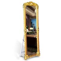 European Style Luxury Decorative Wall Floor Mirror Silver Clear Contemporary Design Custom Brand Float Glass Bedroom Living Room