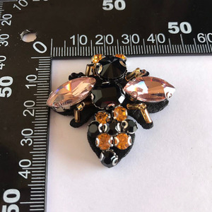 Cuciti con artigli di cristallo fatti a mano accessori per libellula per insetti - Product Image 3