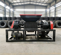 Broyeur de pneus usagés haute performance pour le broyage et le recyclage de pneus entiers
