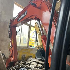 รถขุดดินขนาดเล็ก Doosan รถขุดดิน DX55 5TON เครื่องจักรก่อสร้างไฟฟ้า Doosan DX55-9C DX55 - Product Image 4