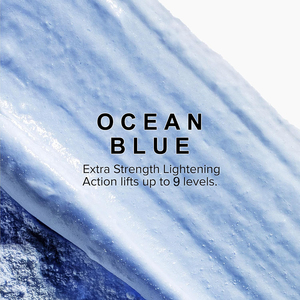 Poudre décolorante pour cheveux SANQI Ocean Blue haute performance, formule anti-goutte, action éclaircissante extra forte, éclaircit jusqu'à 9 niveaux - Product Image 2