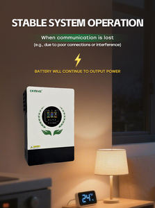 CKMINE 3.5kW 500VDC 48V 51.2V Off Grid MPPT Inverter solare 50HZ 60HZ parallelo 230VAC 220V ATS BMS per sistema energetico domestico - Product Image 5