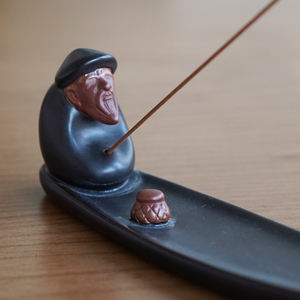 Juego <span class=keywords><strong>de</strong></span> soporte <span class=keywords><strong>de</strong></span> palo <span class=keywords><strong>de</strong></span> incienso <span class=keywords><strong>de</strong></span> línea <span class=keywords><strong>de</strong></span> cerámica, diseño <span class=keywords><strong>de</strong></span> cascada <span class=keywords><strong>de</strong></span> <span class=keywords><strong>pesca</strong></span> <span class=keywords><strong>de</strong></span> pescador, objeto decorativo para el hogar para uso aromático - Product Image 5