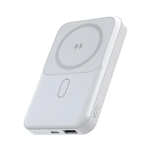 Aceite o banco magnético sem fio magnético do poder do suporte de carregamento 12v 22.5w Pd 10000mah portátil do logotipo personalizado para o carregador do telefone móvel de Iphone