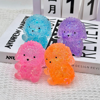 Southpeak Maltose Teddy Dog Jouet Squishy Scintillant en TPR Solide à Rebond Lent, Anti-Stress Sensoriel pour l'ADHD et l'Aide à la Concentration