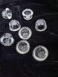 Disponibile Pipa in Vetro a 9 Fori per Fumare, Bruciatore di Oli Essenziali per Piccole Dosi, Accessori per Fumare, Narghilè Elettrico a Gravità - Product Image 2