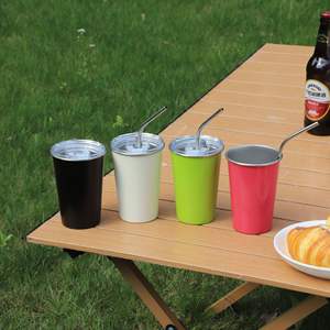 Mug en acier inoxydable de luxe Atlas avec logo personnalisé - Isolation thermique, écologique et portable, gobelet de camping pour une utilisation en extérieur - Product Image 6