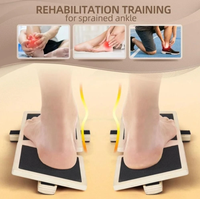Exerciseur de renforcement de pied de cheville en bois personnalisé pour la posture de planche d'équilibre de jambe unique entorse