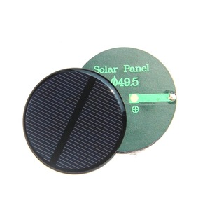 Masuyoshi Mitsu Circular <b>Solar</b> <b>Panel</b> 49.5mm 0.15W Polycrystalline Silicon Flexible <b>Solar</b> Cell - Product Image 4
