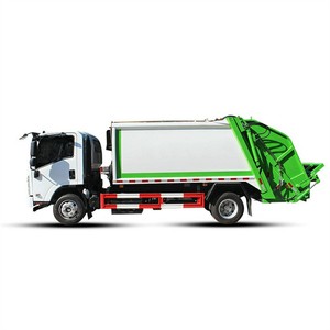 Isuzuu 4*2 nén Xe tải rác của nhà sản xuất <span class=keywords><strong>10cbm</strong></span> tùy biến xe chở rác khác nhau - Product Image 3