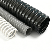 Tuyau flexible en plastique ondulé |   Tuyau nervuré renforcé pour la ventilation et la collecte des poussières