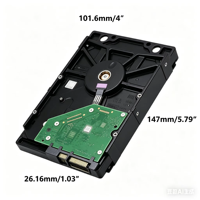 ST4000NT001 Hdd Asli Iron WolfPro NAS 4TB Hard Disk 7200RPM 3.5" SATA Internal Hard Drive untuk Server ST4000NE001 ST4000VN006