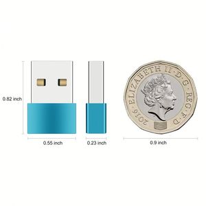 Hot Sale USB 2.0 OTG Converter ABS Male <b>Type</b> a to Female <b>Type</b> <b>C</b> Connector DC Output - Product Image 2