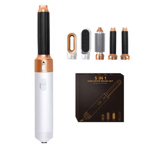 Secador de Pelo 5 en 1, Cepillo de Aire Caliente, Estilizador, Multifunción, Iónico, Alisador, Rizador, Secador de Pelo Iónico 5 en 1 - Product Image 1