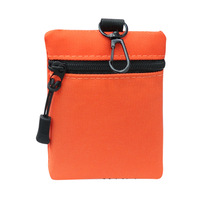 Tas Gantung Kecil Bahan Oxford untuk Luar Ruangan, Dompet Koin Mini, Kantong Penyimpanan, Tempat Kunci, Ringkas