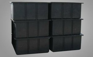 Pontón Marino Hisea de 500 kg/m³ Relleno de Espuma LLDPE EPS, 1200x800x550 mm, Negro, Módulo Flotante para Casa Flotante con 3 Años de Garantía - Product Image 5