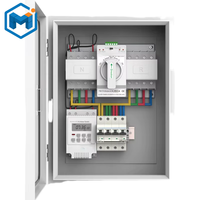 Boîtier de Commutation Automatique ATS à Double Alimentation avec Minuterie 380V 16A pour Équipement Électrique Basse Tension