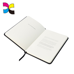 Vintage negro <span class=keywords><strong>de</strong></span> cuero <span class=keywords><strong>de</strong></span> diario cuaderno <span class=keywords><strong>de</strong></span> escritura con logotipo en relieve - Product Image 1