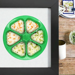 Molde Ecológico para Onigiri, Prensa Triangular para Bolas de Arroz y Sushi, Kit de Herramientas de Cocina con Accesorios para Bento W24-102 - Product Image 3