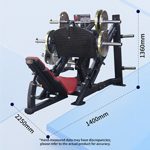 45 ° Zittende Beenpersmachine Met Dubbele Veiligheidssloten-Commerciële Fitnessapparatuur Ce Gecertificeerd Ce-Model Cbd62 - Product Image 4