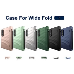 Le commerce électronique transfrontalier convient aux supports à ressort pour Samsung Z Fold8, aux coques de téléphone à charnière externe et aux fonctions anti-chute à ressort. - Product Image 4
