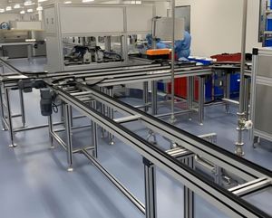 New Toshine Adjustable Double Timing Belt Conveyor for Automobile Photovoltaic Panel Durable Stainless Steel 1 Year Warranty - Product Image 6