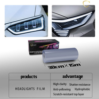 Film de protection pour phares We Sun, TPU transparent, résistant aux rayures, anti-jaunissement, incassable, 0,3*15m