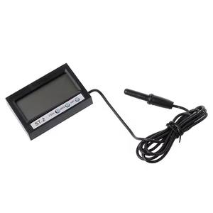 -50C ~ 70C <span class=keywords><strong>in</strong></span> <span class=keywords><strong>Out</strong></span> LCD Dual-Way Digital Car Termômetro e Relógio ST-2 Termômetro para ar-condicionado Icebox Icehouse carro e casa - Product Image 4
