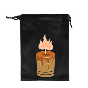 Pochette de maquillage réutilisable en velours avec cordon de serrage pour accessoires de <span class=keywords><strong>téléphone</strong></span> portable et tablette - Product Image 3