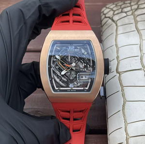 Une nouvelle texture haut de gamme tendance, un cadran unique ajouré, un tachymètre, un cadran lumineux, des aiguilles, montre de sport pour homme - Product Image 2