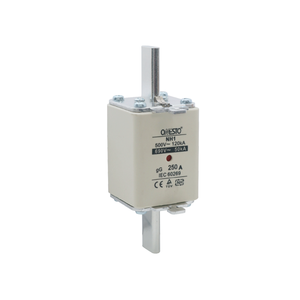 Onesto <span class=keywords><strong>nH</strong></span> ฟิวส์ลิงค์ <span class=keywords><strong>NH2</strong></span> 315A ประเภท GG พร้อมตัวบ่งชี้ด้านหน้าประเภท H ฟิวส์ลิงค์32A 250A 630A ลิงค์ฟิวส์ - Product Image 3