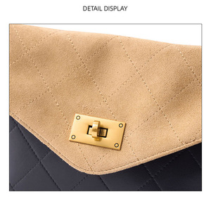 Bolso de Mano Mate de Moda Otoñal, Bolso Tote de Gran Capacidad con Cierre de Botón, Bolso Bandolera Cruzado para Madre e Hija - Product Image 3