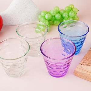 Verres à boire jetables incassables en gros – Gobelets résistants aux chocs pour fruits et bière, pour bar, 201-300 ml, avec paille - Product Image 4