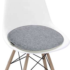 Coussin de <span class=keywords><strong>chaise</strong></span> en mousse à mémoire de forme ronde, confortable et lavable, différentes tailles, 100% polyester, pour banc et <span class=keywords><strong>chaise</strong></span> - Product Image 6