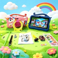 Tablette pour enfants Q8 de 7 pouces avec Bluetooth et Wi-Fi - Tablette pour enfants