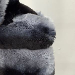 <span class=keywords><strong>Gilet</strong></span> en fourrure de <span class=keywords><strong>lapin</strong></span> Rex véritable réversible tendance, veste en fourrure de chinchilla pour femmes, veste à capuche en fourrure pour 2026 - Product Image 6