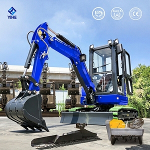 Mini-excavatrice compacte de qualité supérieure avec moteur Yanmar, système hydraulique, <span class=keywords><strong>attache</strong></span> rapide, accessoires de godet pour ferme et jardin - Product Image 1
