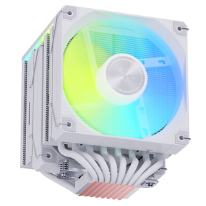 SNOWMAN-Disipador de calor de cobre láser ARGB, radiador de alto rendimiento de 8 tubos, 5V, 3 pines, ARGB, con logotipo superior para <span class=keywords><strong>AMD</strong></span> e Intel, 2000 RPM - Product Image 1