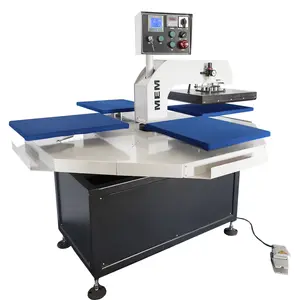 Fabriek Leveren Vier Stations 16*20 Inch Automatische T-Shirt Heat Press Machines Voor Massaproductie