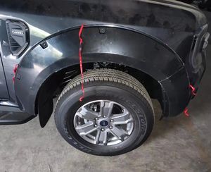 บังโคลนรถยนต์ Taishuai ABS สีดำ สำหรับรถกระบะ New <span class=keywords><strong>Ranger</strong></span> <span class=keywords><strong>2022</strong></span> รุ่น Wildtrack XLS <span class=keywords><strong>XLT</strong></span> XL 4x4 บังโคลนแต่ง อุปกรณ์ตกแต่งรถ <span class=keywords><strong>Ranger</strong></span> - Product Image 6