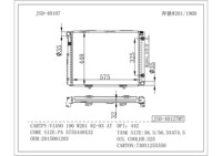Radiateurs de refroidissement automobile JD 40107 2015002103 2015001103 2015001203 pour Mercedes-Benz VIANO 190 W201 82-93 en aluminium