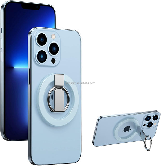 New Arrival Magnetic Ring Holder Fashion Metal Phone Grip with Adjustable Kickstand for Magnet Car Accessories
