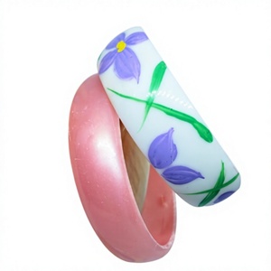 High Quality Vintage Women's Exclusive Design Resin <b>Bracelet</b> New Arrival Angel Bangle Hot Sale Wholesale for Christmas Occasions - Product Image 3