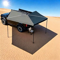 Auvent latéral de voiture YYD OVERLAND, auvent à 270 degrés, rayon de 2,0 m, cadre en aluminium, 3000 mm, imperméable, abri de camping, tente de toit pour SUV