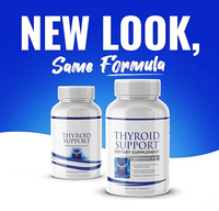Meilleure vente Capsules de supplément de soutien thyroïdien de marque privée Vitamine B12 Complexe de cuivre pour le soutien de la thyroïde et la gestion de l'énergie