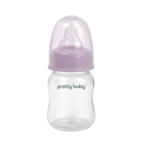 Botol Susu Bayi Mini 60ML untuk Bayi Baru Lahir, Bahan PP Bebas BPA, Logo OEM Dapat Disesuaikan, untuk Penggunaan Sehari-hari