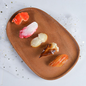 Aimants de réfrigérateur en PVC 3D simulant des sushis japonais, décorations créatives pour restaurants japonais. - Product Image 4