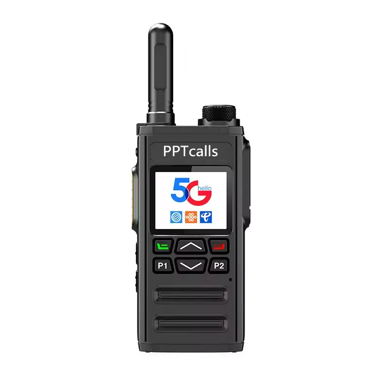 Pptcalls LTE Mạng PoC GPS Wifi 5000km Long Range toàn cầu GSM Sim thẻ thế giới Internet Long Range đài phát thanh 4 gam Walkie Talkie