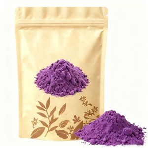 OEM/ODM <span class=keywords><strong>Polvere</strong></span> di Radice di Igname Viola UBE, Grado Alimentare, per Bevande e Cottura, Etichetta Privata, Bottiglia da 50g 100g 200g - Product Image 1